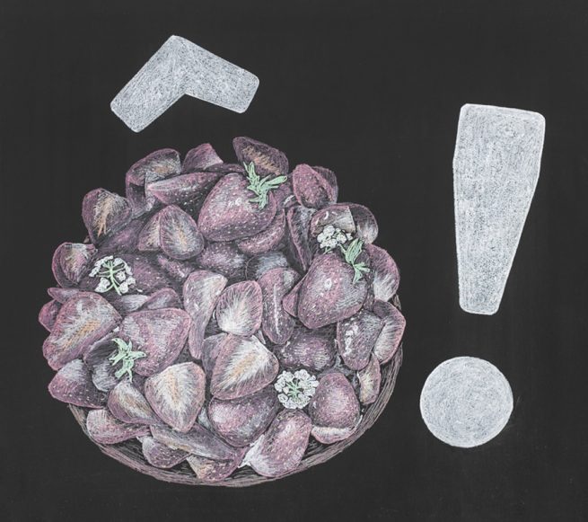 Tableaux à la craie